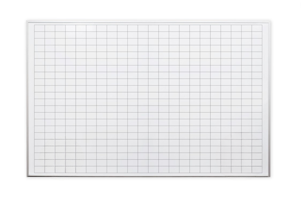 4 x 6 Dry Erase Board with Grid